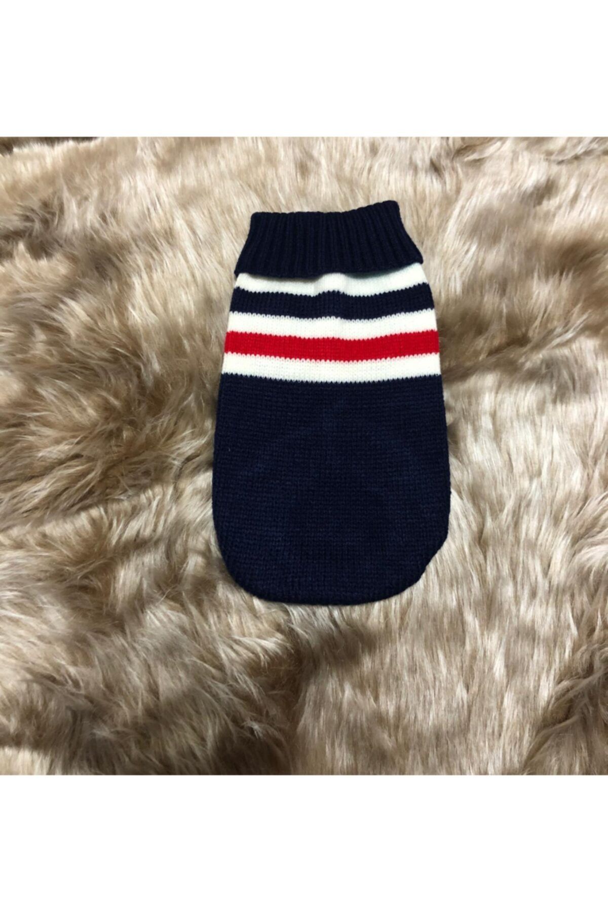 Barneystore Kedi Köpek Çizgili Kazak