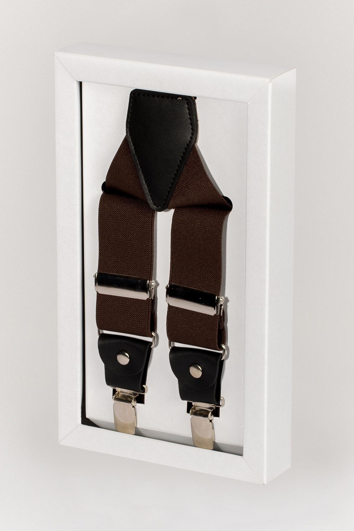 CKN UNIFORMS Kahverengi Pantolon Aksısı - 2 Li Paket