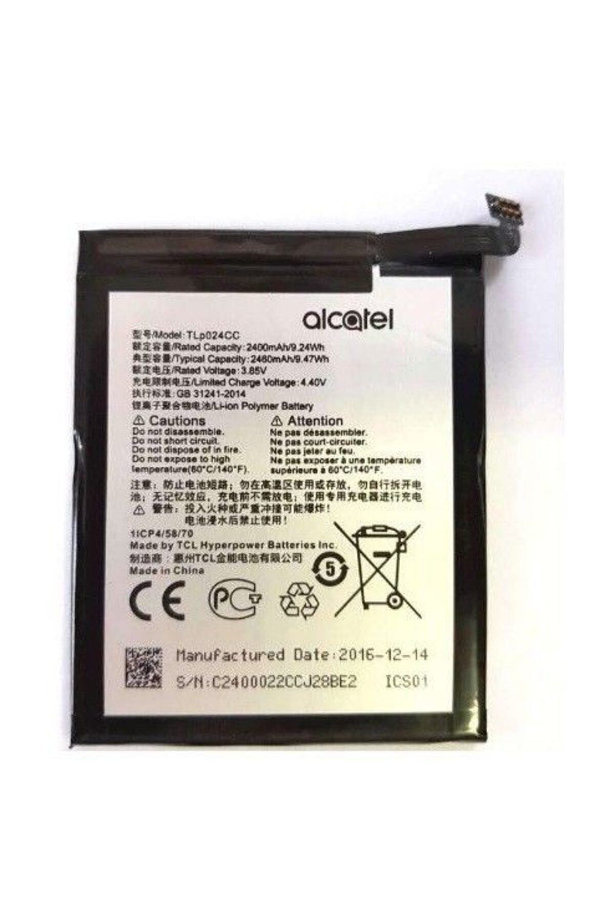 Alcatel Shine Lite 5080x Tlp024cc Batarya Pil Ve Tamir Seti