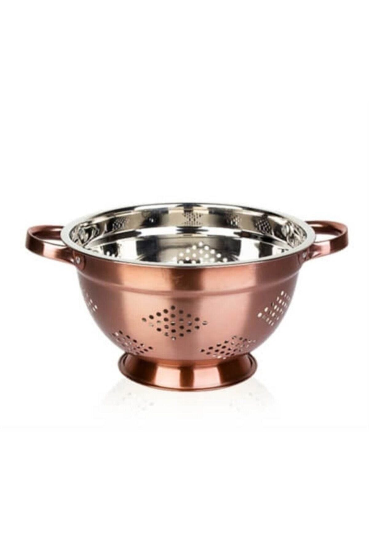 ACAR Rch-9886/24 Paslanmaz Çelik Süzgeç Bakır 18 Cm