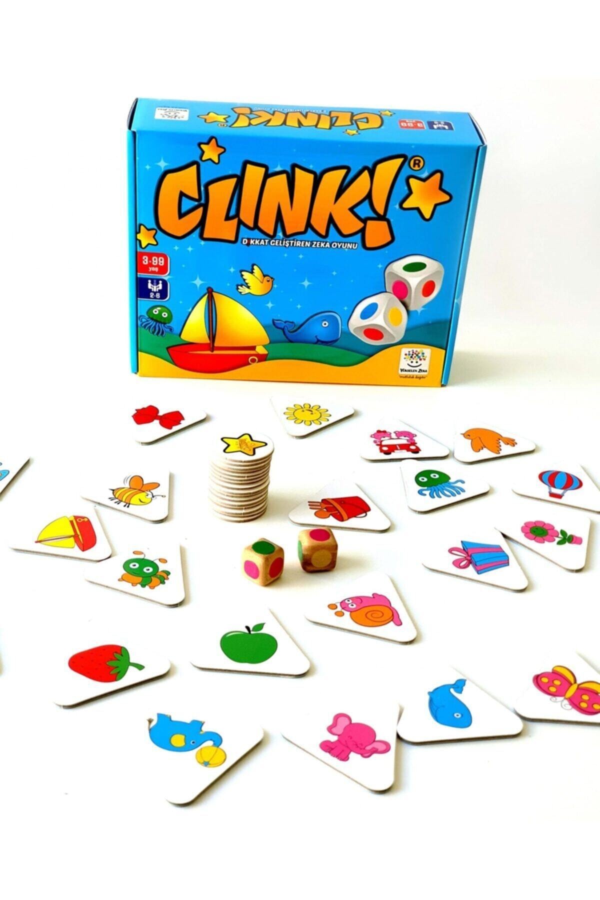 Yükselen Zeka Yayınları Clınk Dikkat Geliştiren Zeka Oyunu