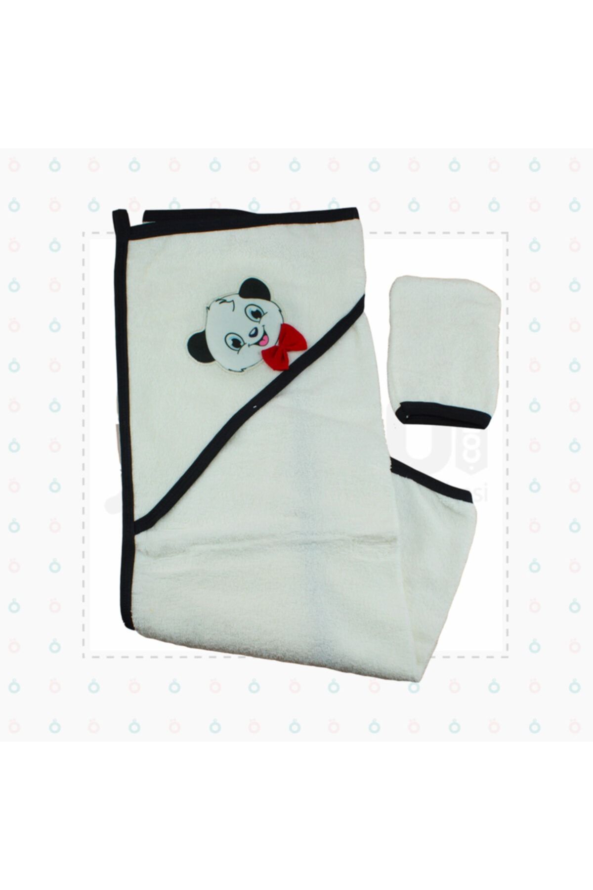 Jolly Joy Jojovu Panda Baskılı Havlu