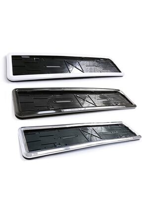 Hummer Plakalık Plastik Krom 2 Adet Image 1