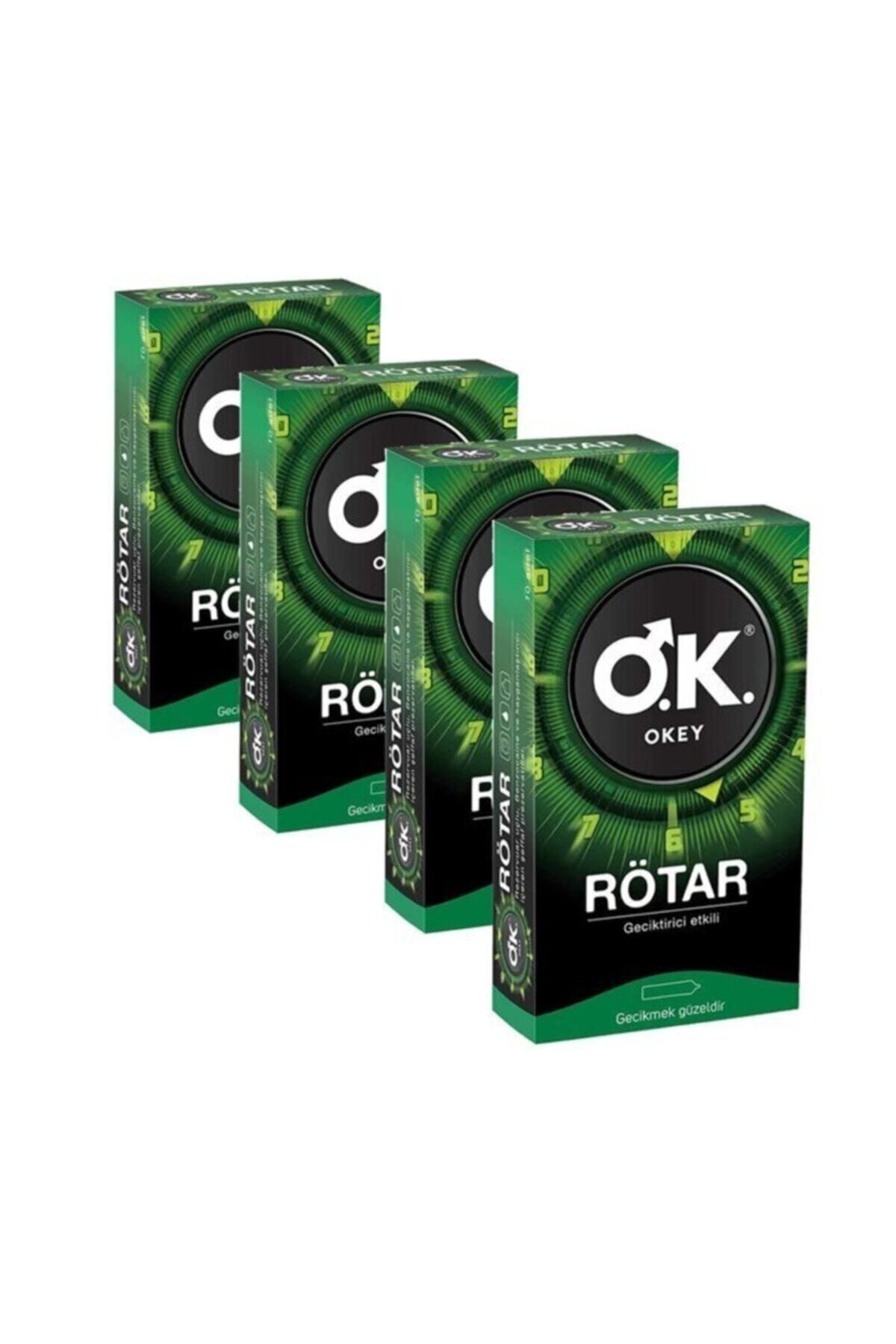 Okey Rötar 10 Lu 4 Adet