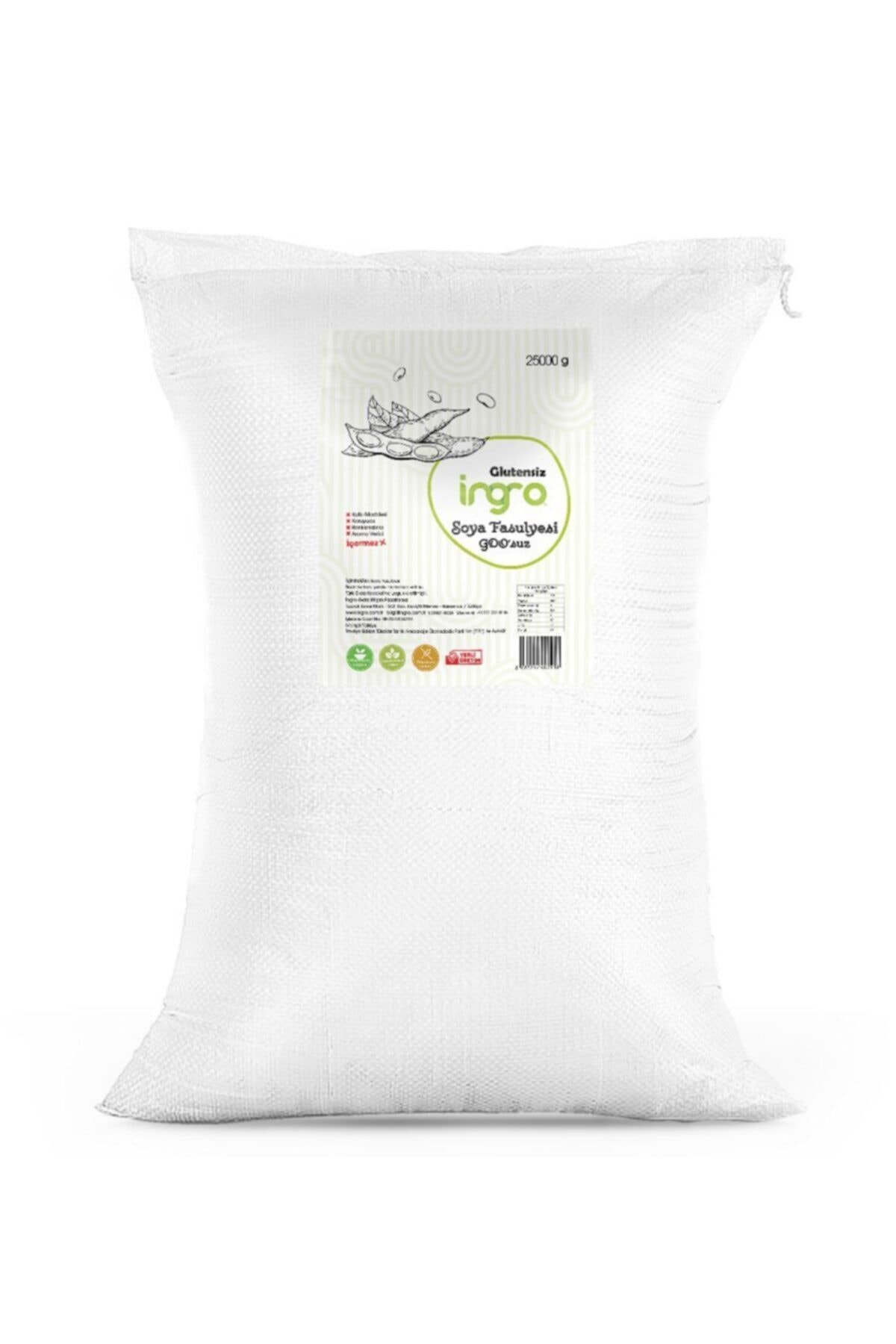 İngro Soya Fasülyesi Gdo'suz 25000g