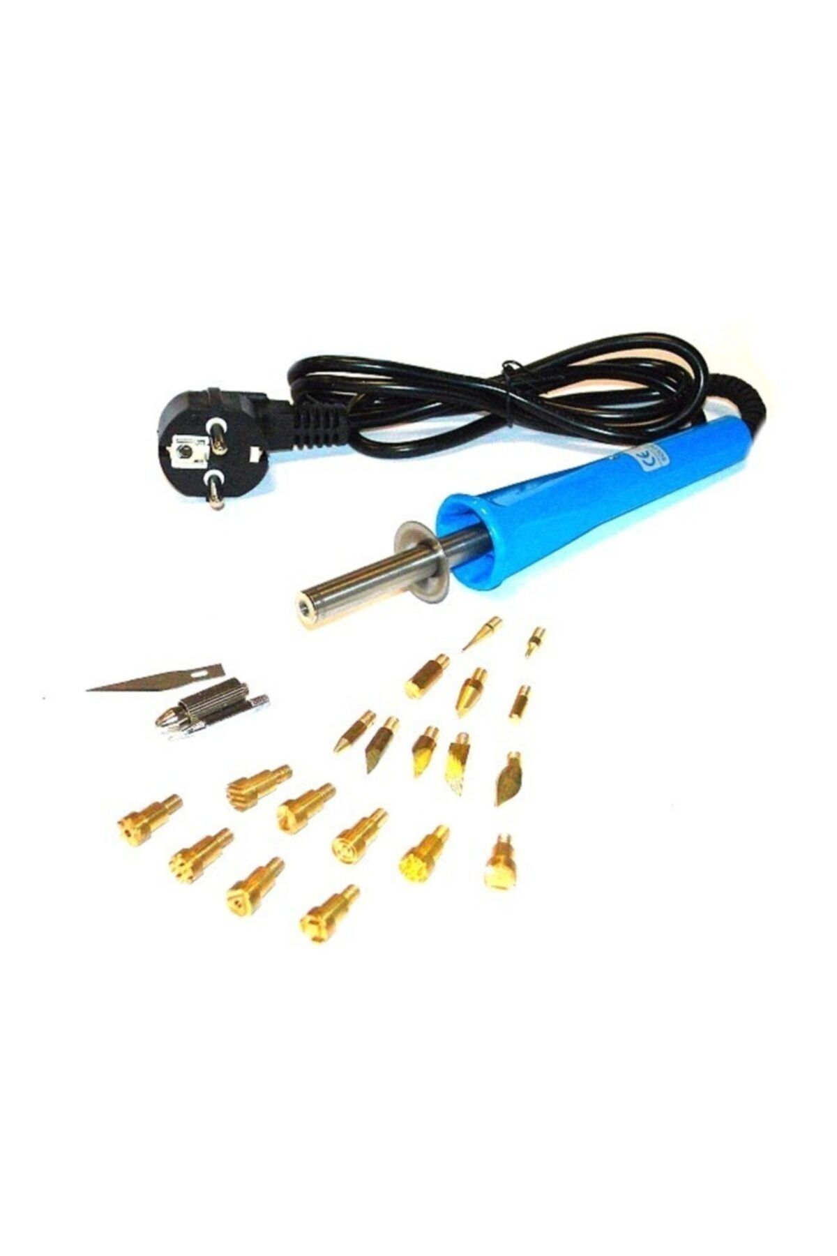 Class Zd-972a Ahşap Ağaç Yakma Havyası 40watt