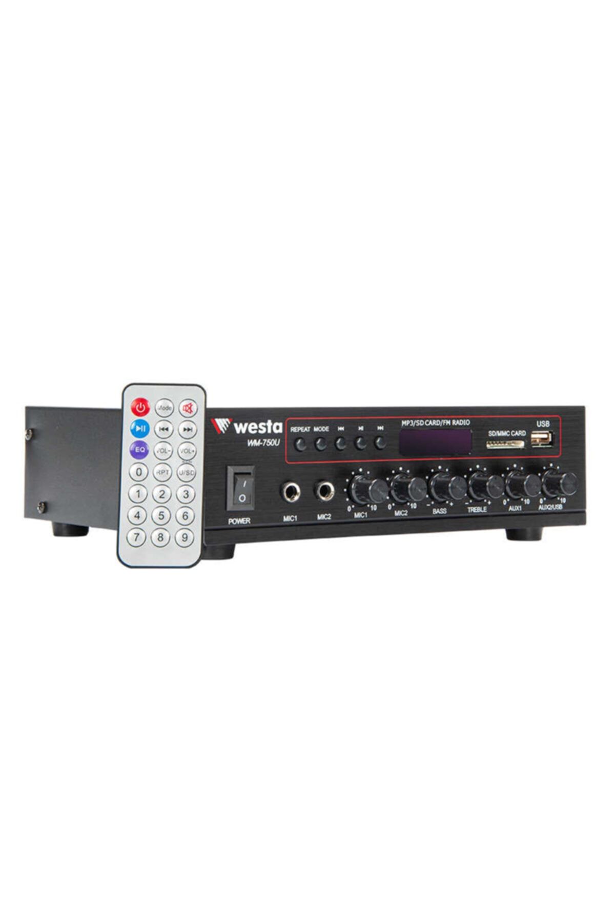 Westa Wm-750u 80 Watt Usb/sd 100 Volt Hat Trafolu Amfi