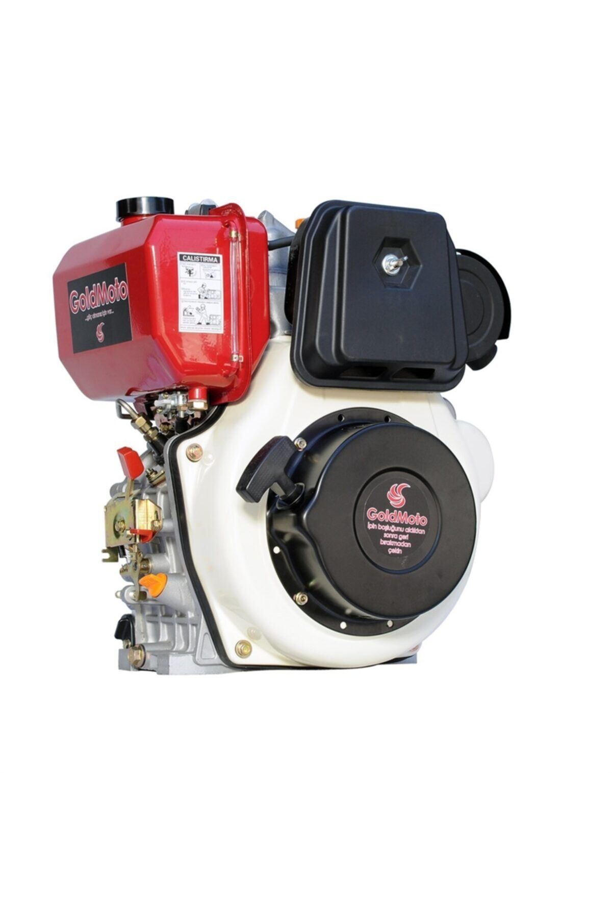 EMPAR Goldmoto Gm186fae-g7 Dizel Motor Marşlı 10 Hp Krank Konik Kamalı