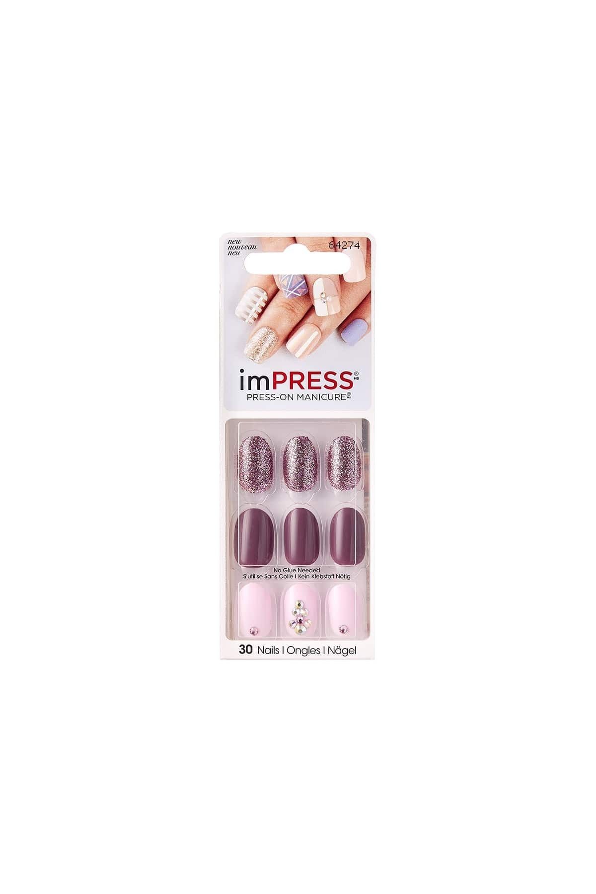 Impress Kendinden Yapışkanlı Takma Tırnak - Kısa - Yapıştır Çık - Bıp250 - 731509642742