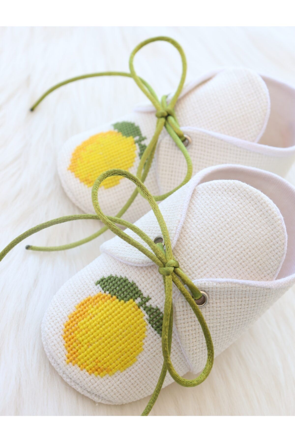 Etamine Store Bebek Limonlu Baskılı Ayakkabı