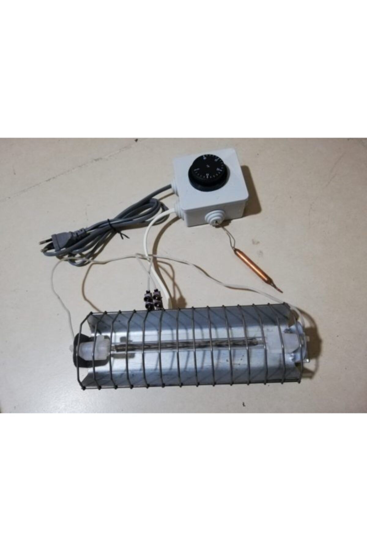 Elif Kulucka Makinesi Termostat Kontrollü Isıtıcı Set 130w 220 V 30 Cm