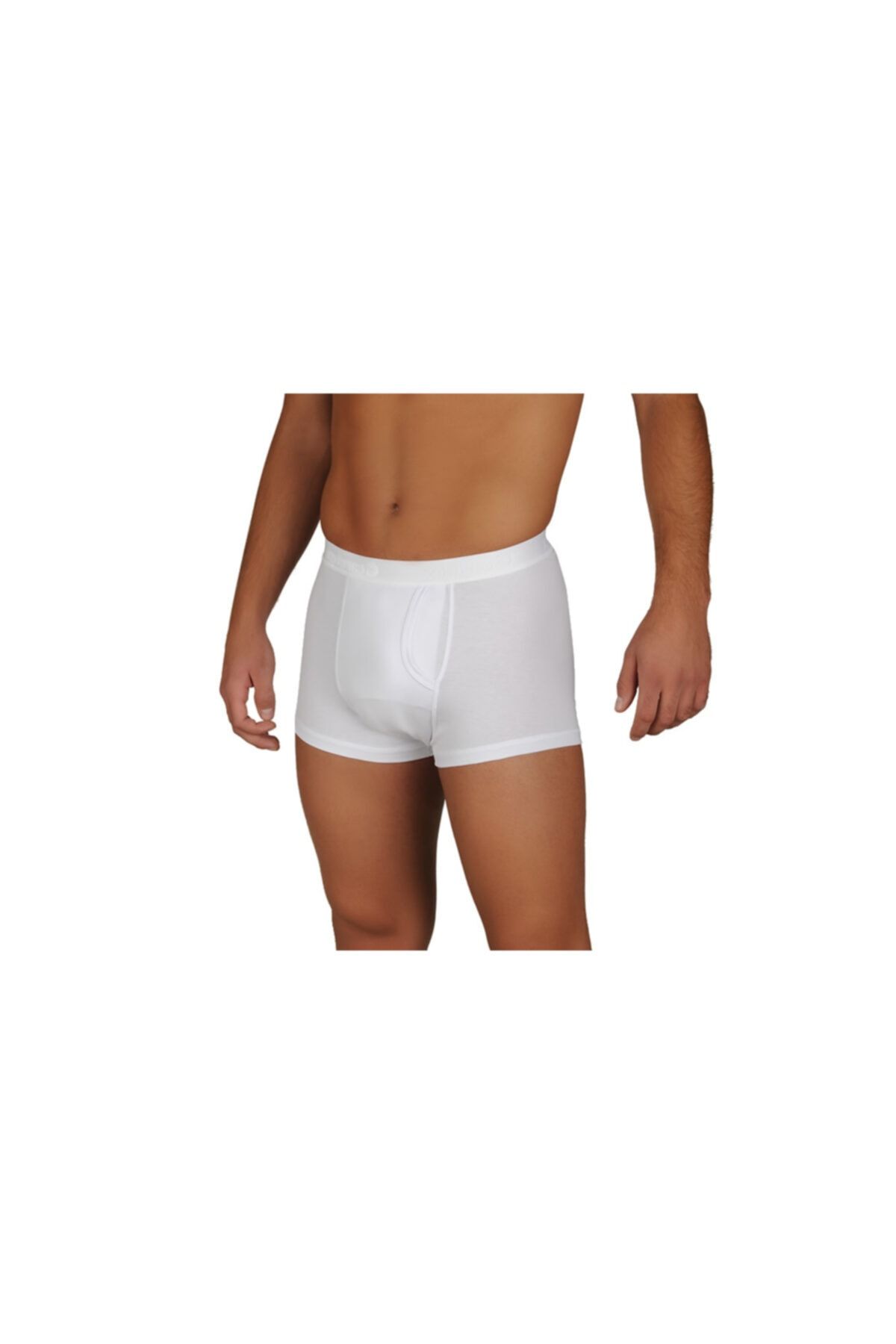 CARETEX Boxer Hafif Emici,antialerjik,yıkanabilir,sıvı Geçirmez Erkek Emici Külot Beyaz L