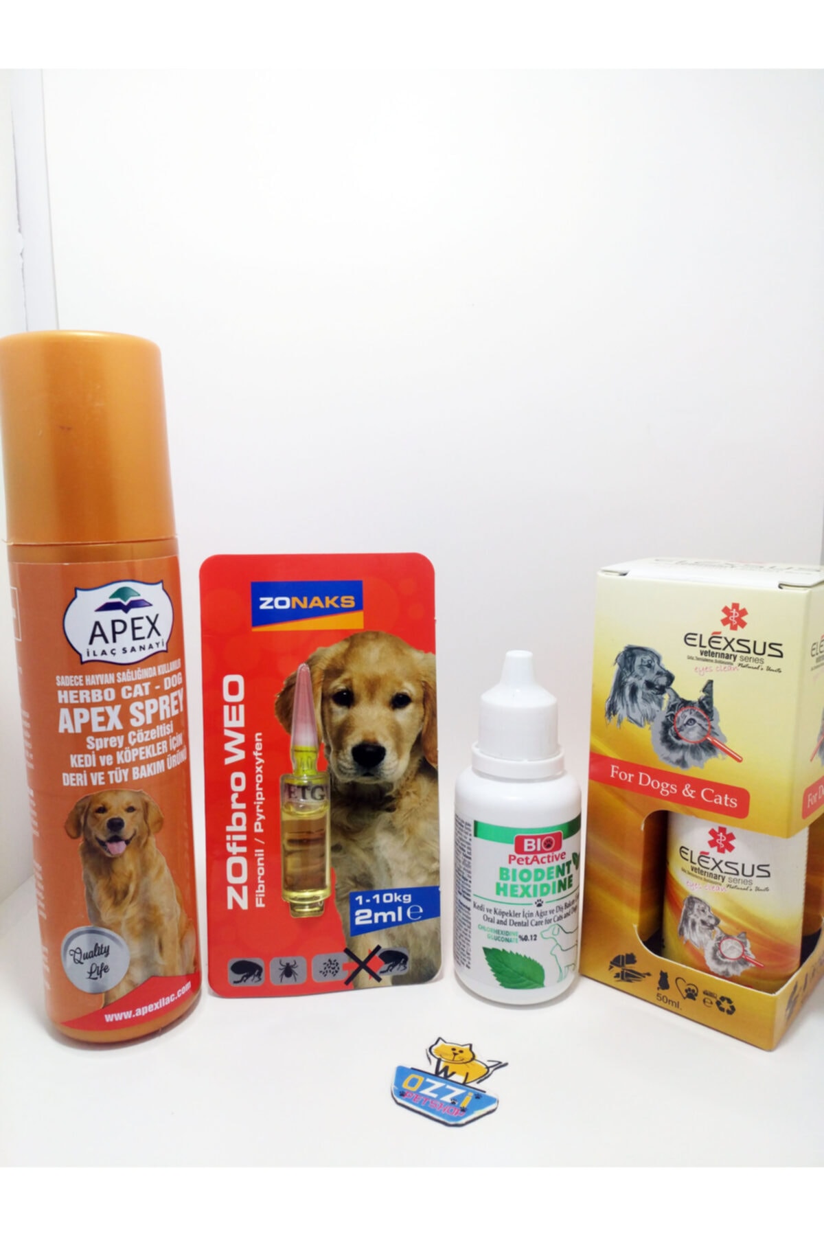 Ozzy Küçük Irk 1-10 Kg Köpekler Için Sağlık Bakım Seti