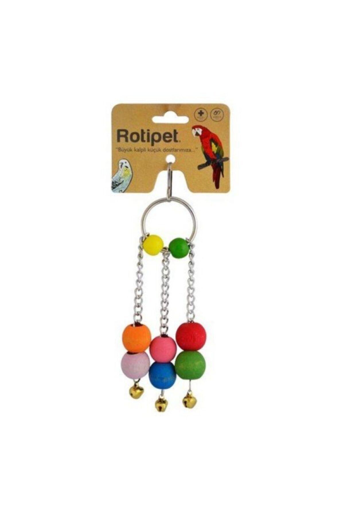 Rotipet Üçü Sarkaç Kuş Oyuncağı