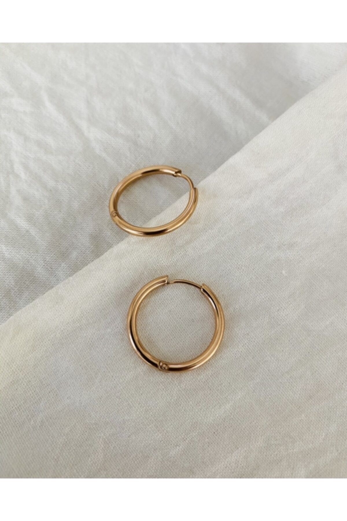 Hoop jewelery Çelik Halka Küpe