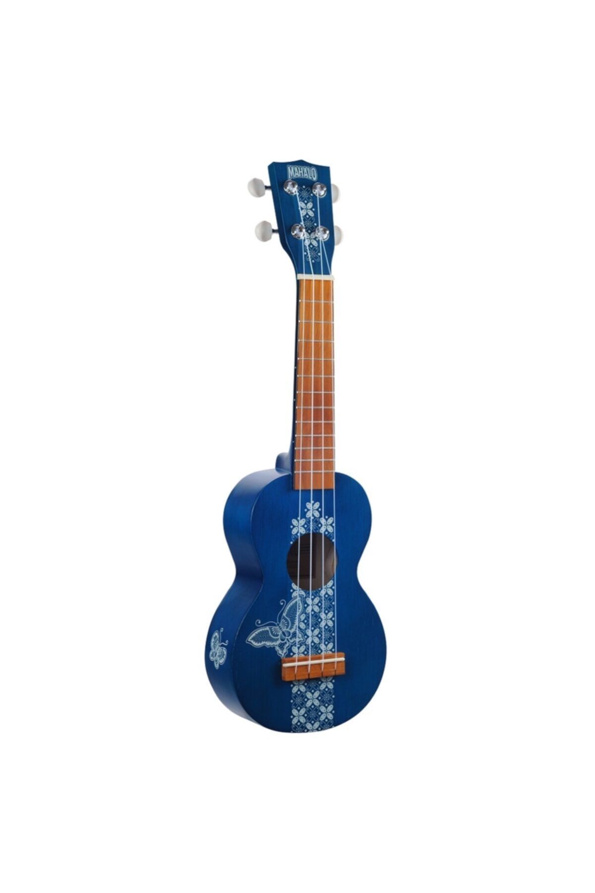Mahalo Kahiko Batik Soprano Ukulele (Mavi)