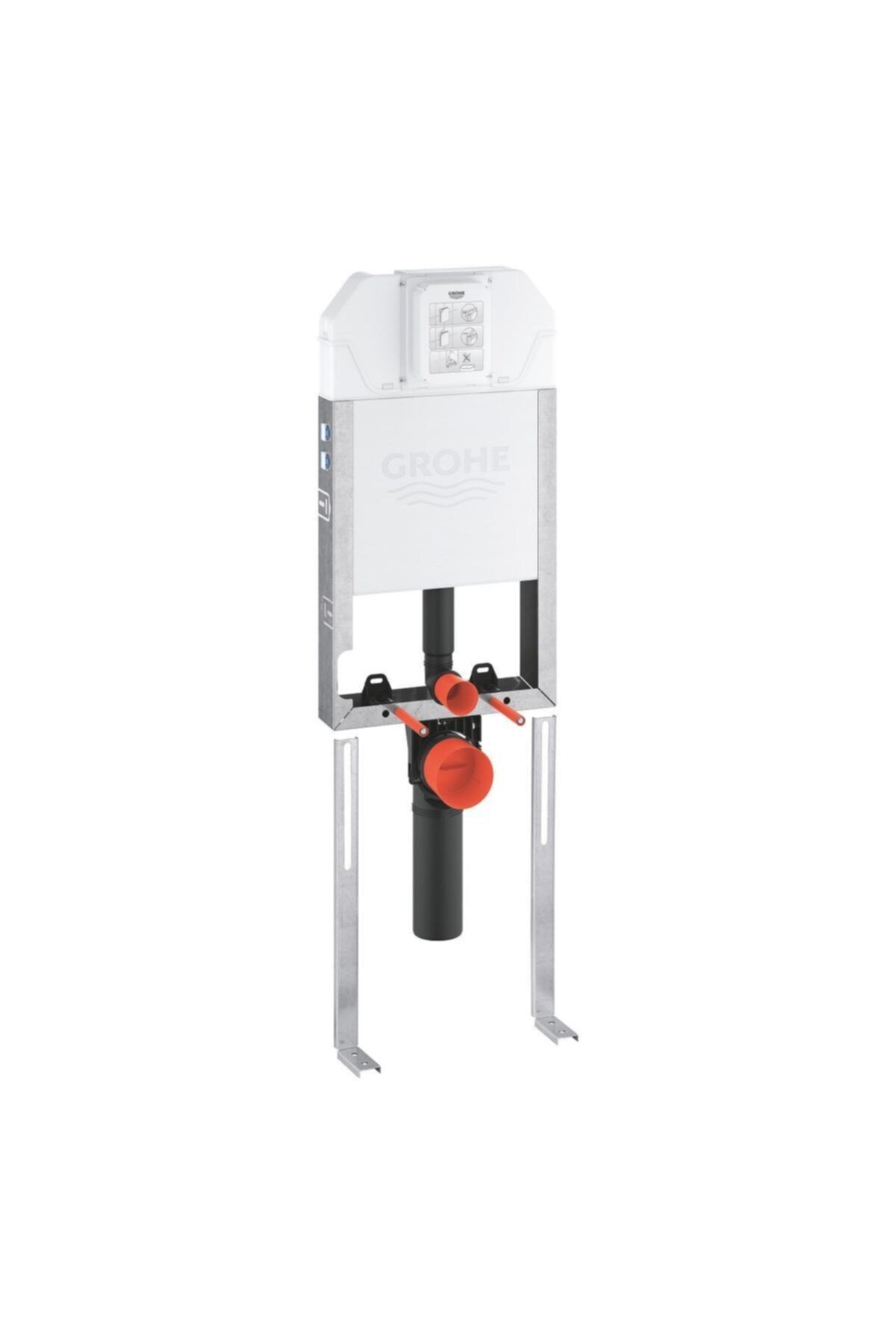 Grohe Uniset Ince Gömme Rezervuar 80 Mm - Destek Ayaklı