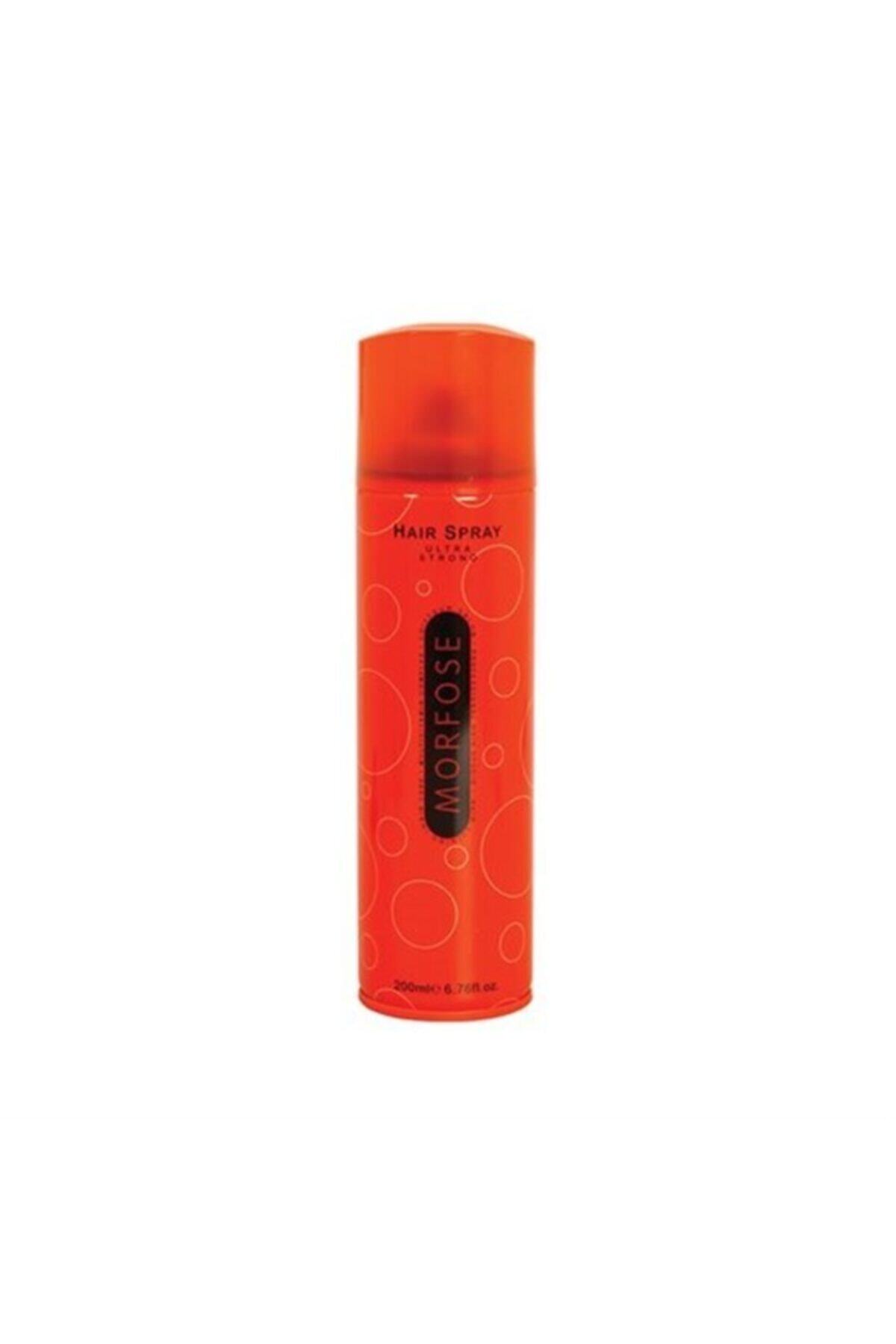 Morfose Turuncu Ultra Strong Saç Spreyi 200 ml Seyahat Çanta Boyu