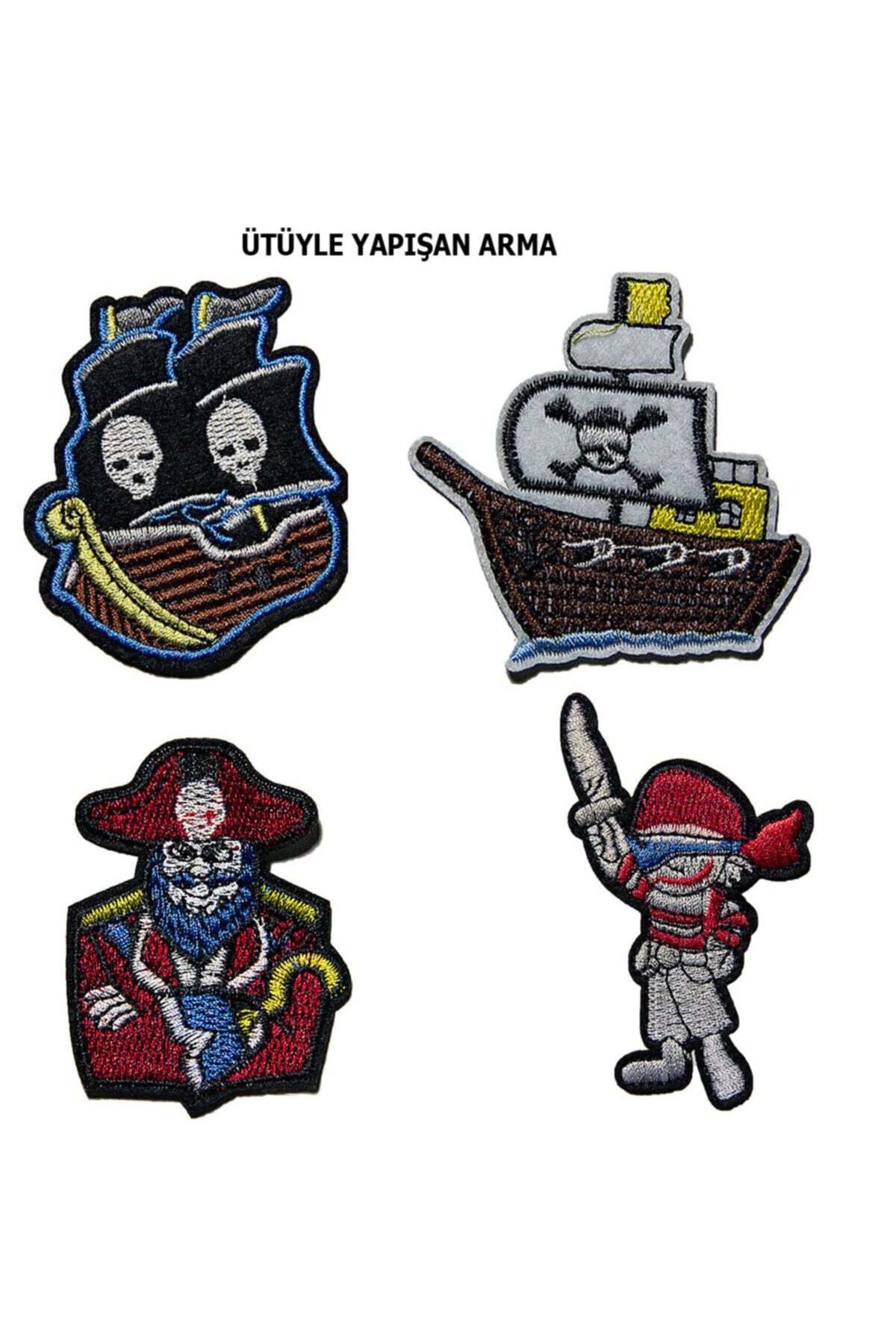 HALFART Korsan Serisi Arma Yama Patch Sticker