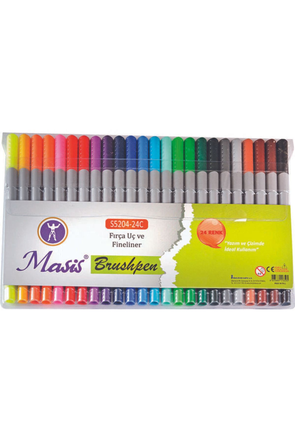 Masis Brush Pen Fırça Uçlu Çizim Kalemi