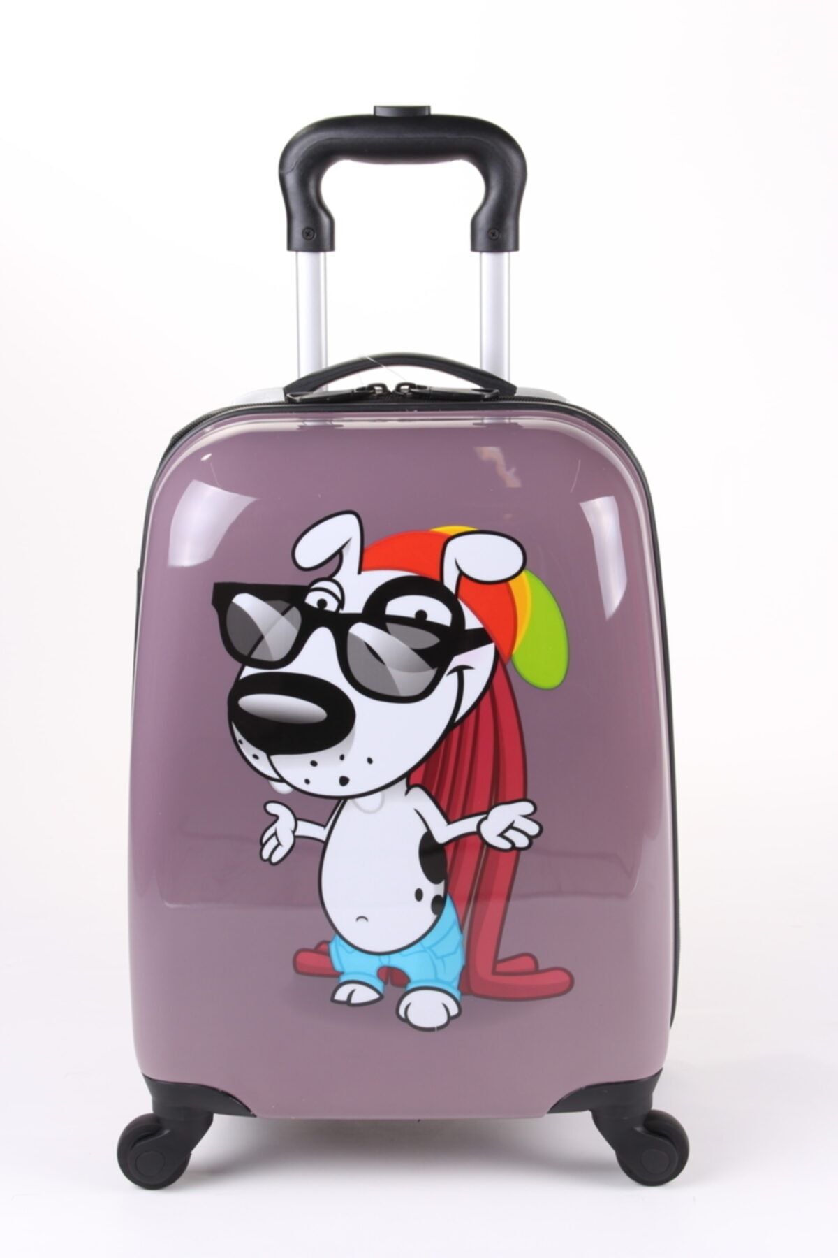 Cap Polo's Snoppy Lisanslı Çocuk Valiz Kahve