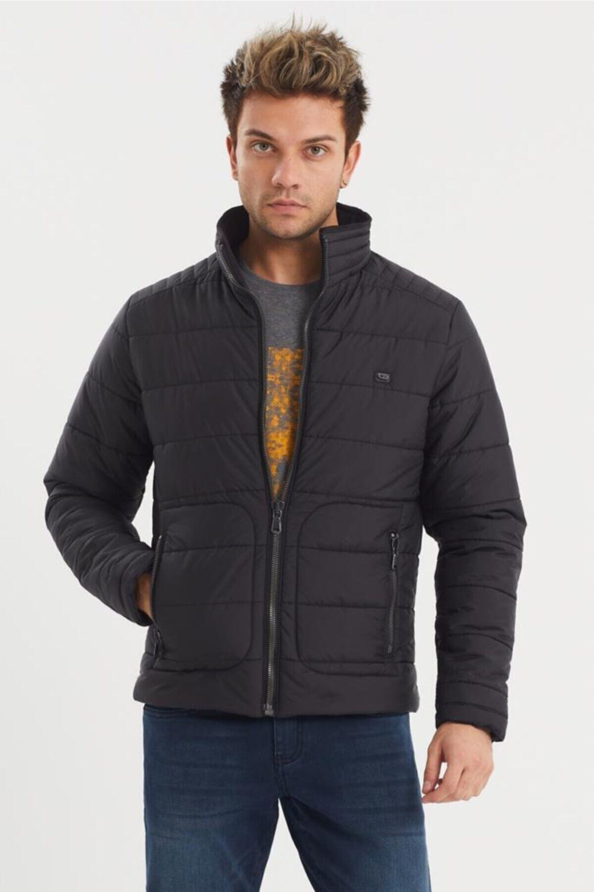 Wise Erkek Siyah Mont - Siyah