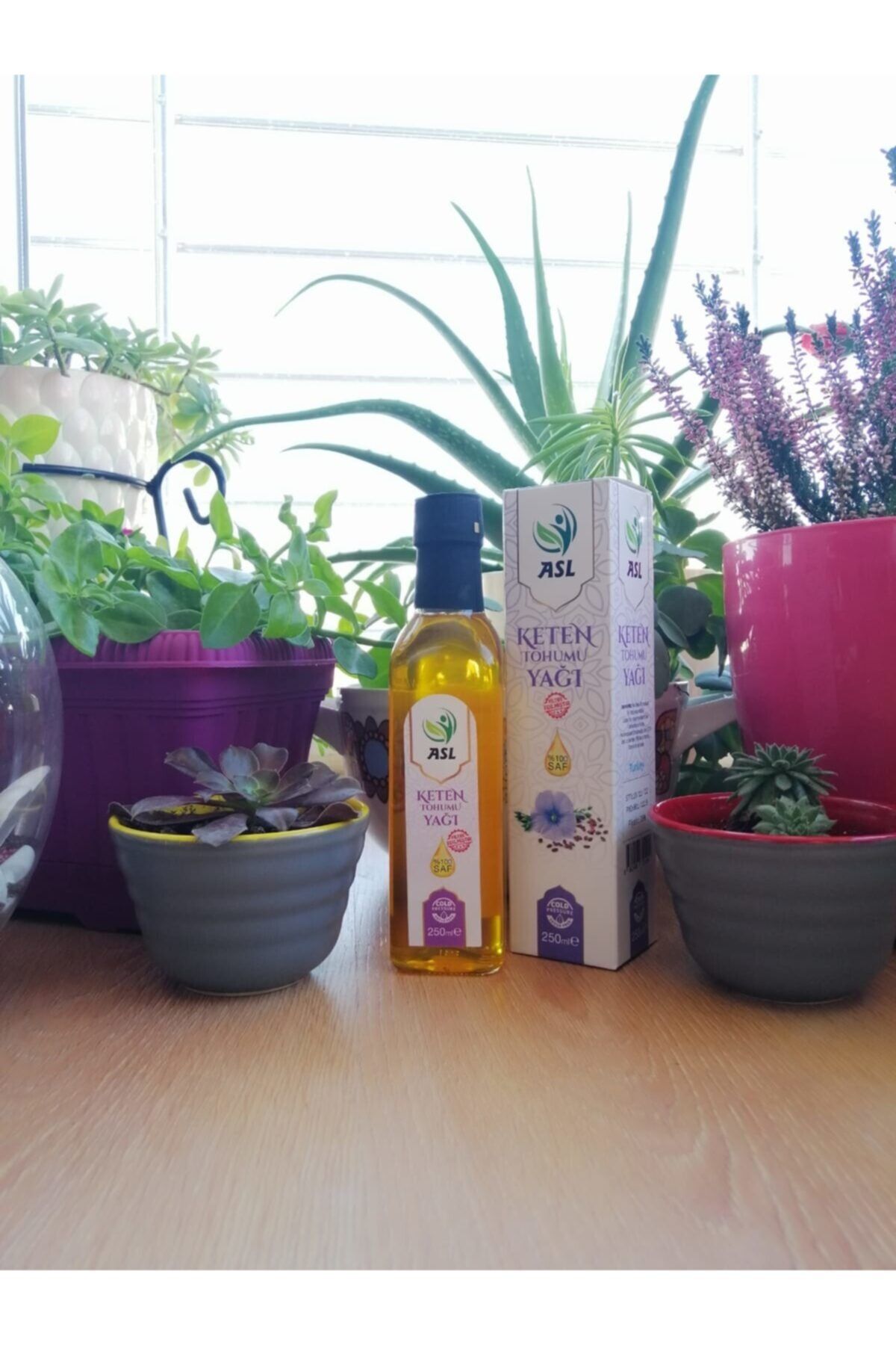 ASL Keten Tohumu Yağı 250 ml (Soğuk Pres)