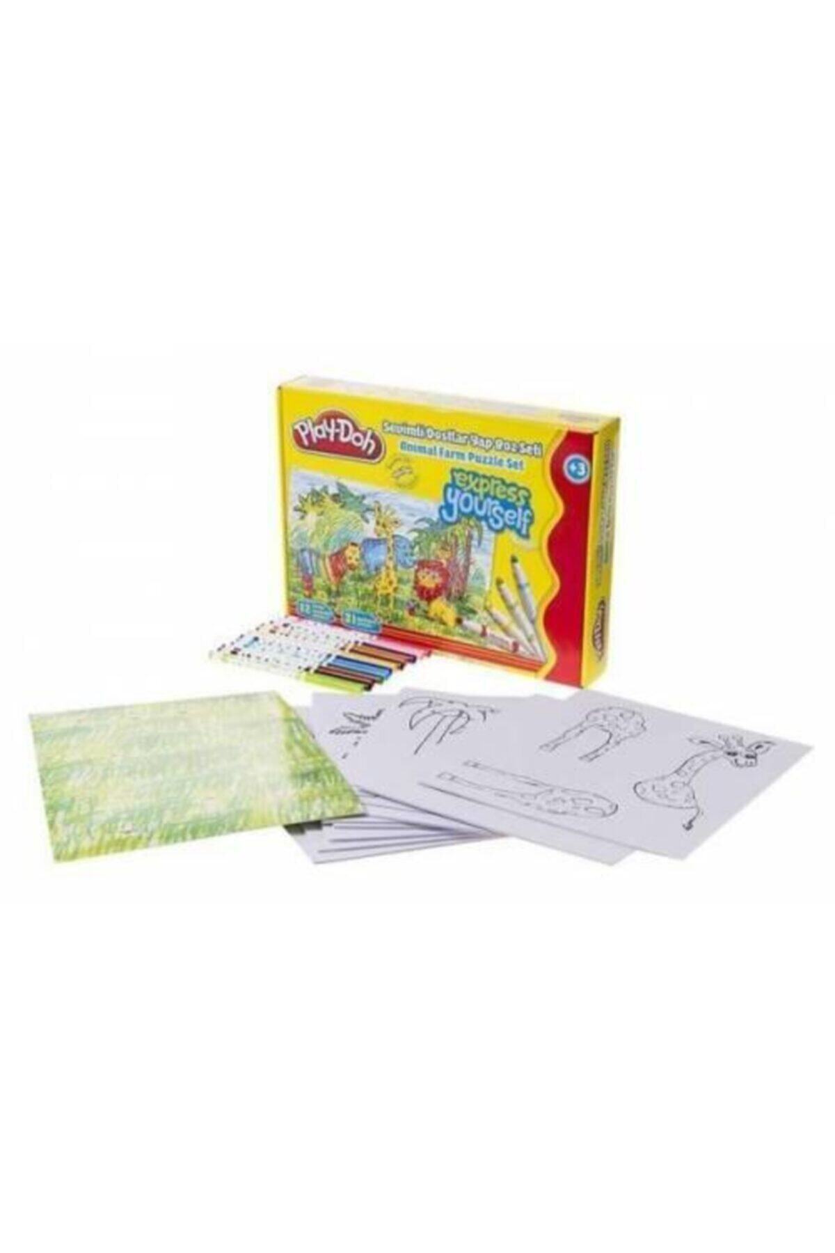Play Doh Play-doh Sevimli Dostlar Yap Boz Seti Boyama