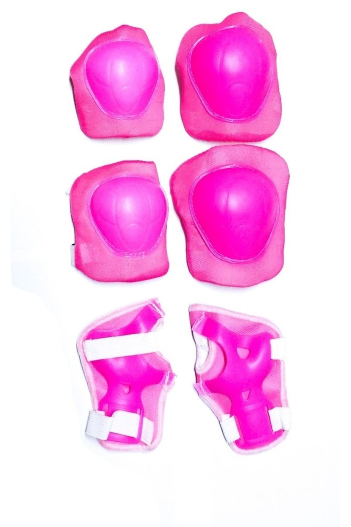 Modauyum Paten Kaykay Çocuk Koruma Güvenlik Seti-pembe (6 Parça)