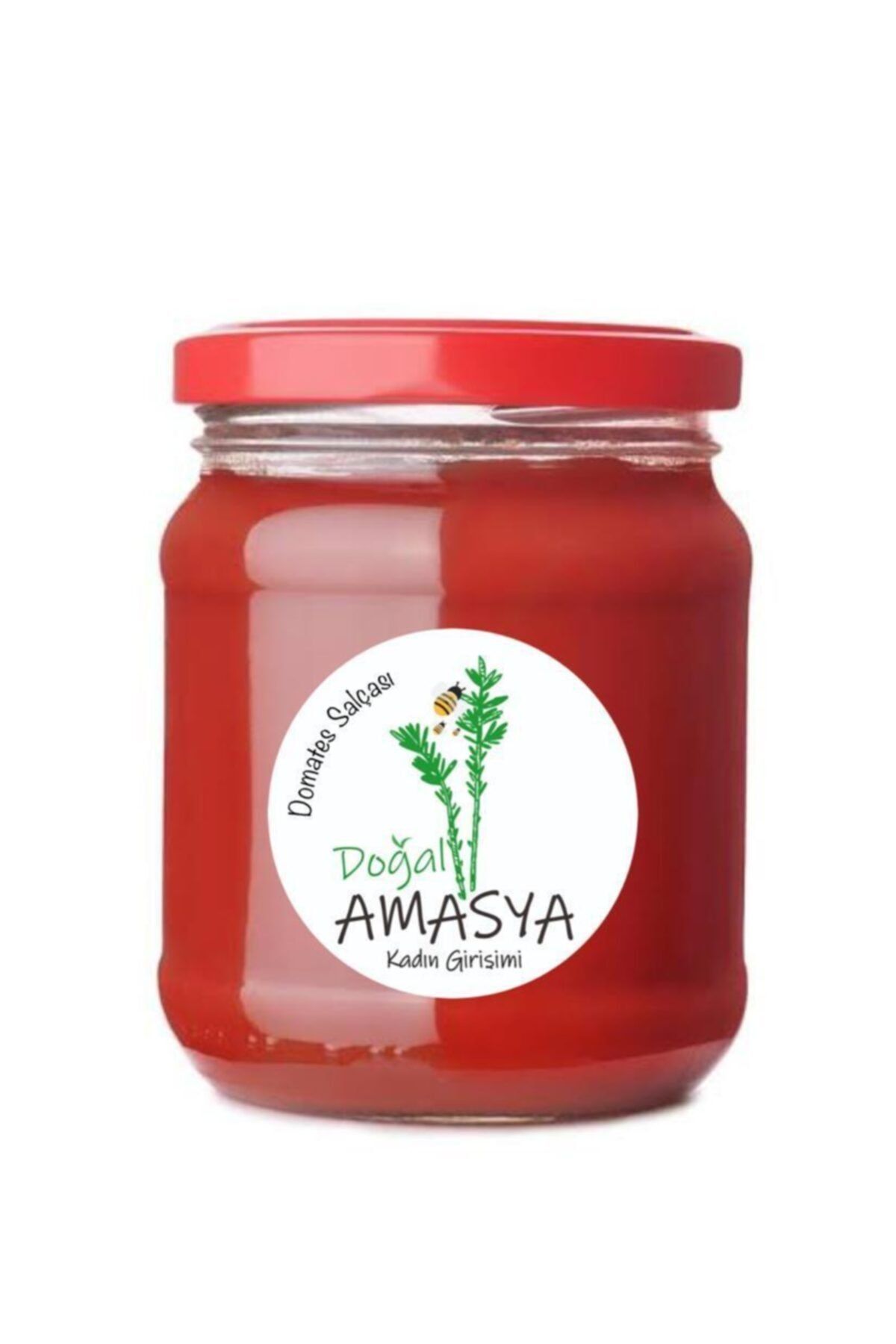 Doğal Amasya Ev Yapımı Doğal Katkısız Domates Salçası 480 Gr