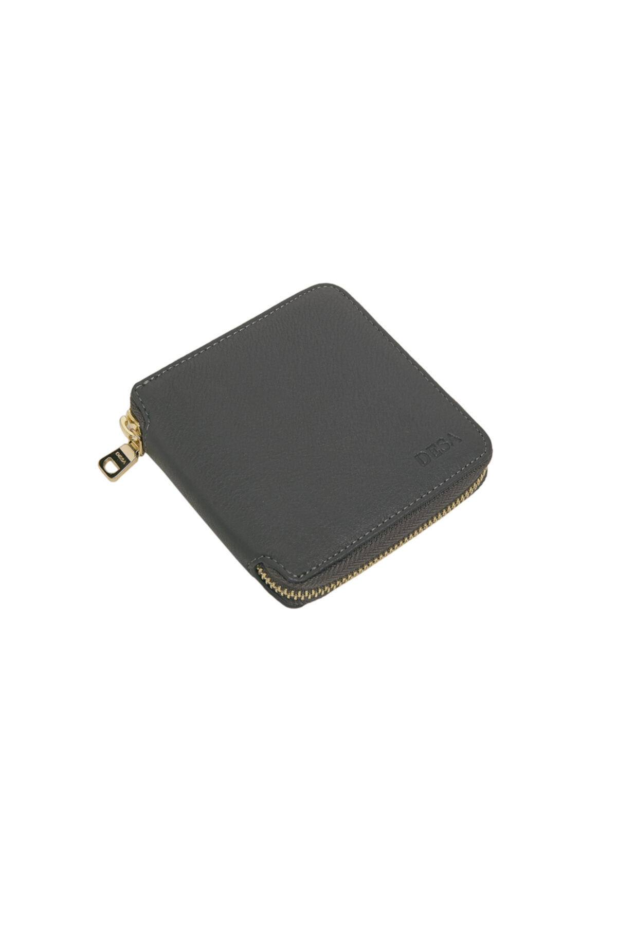 Desa Gri Kare Kadın Deri Cüzdan