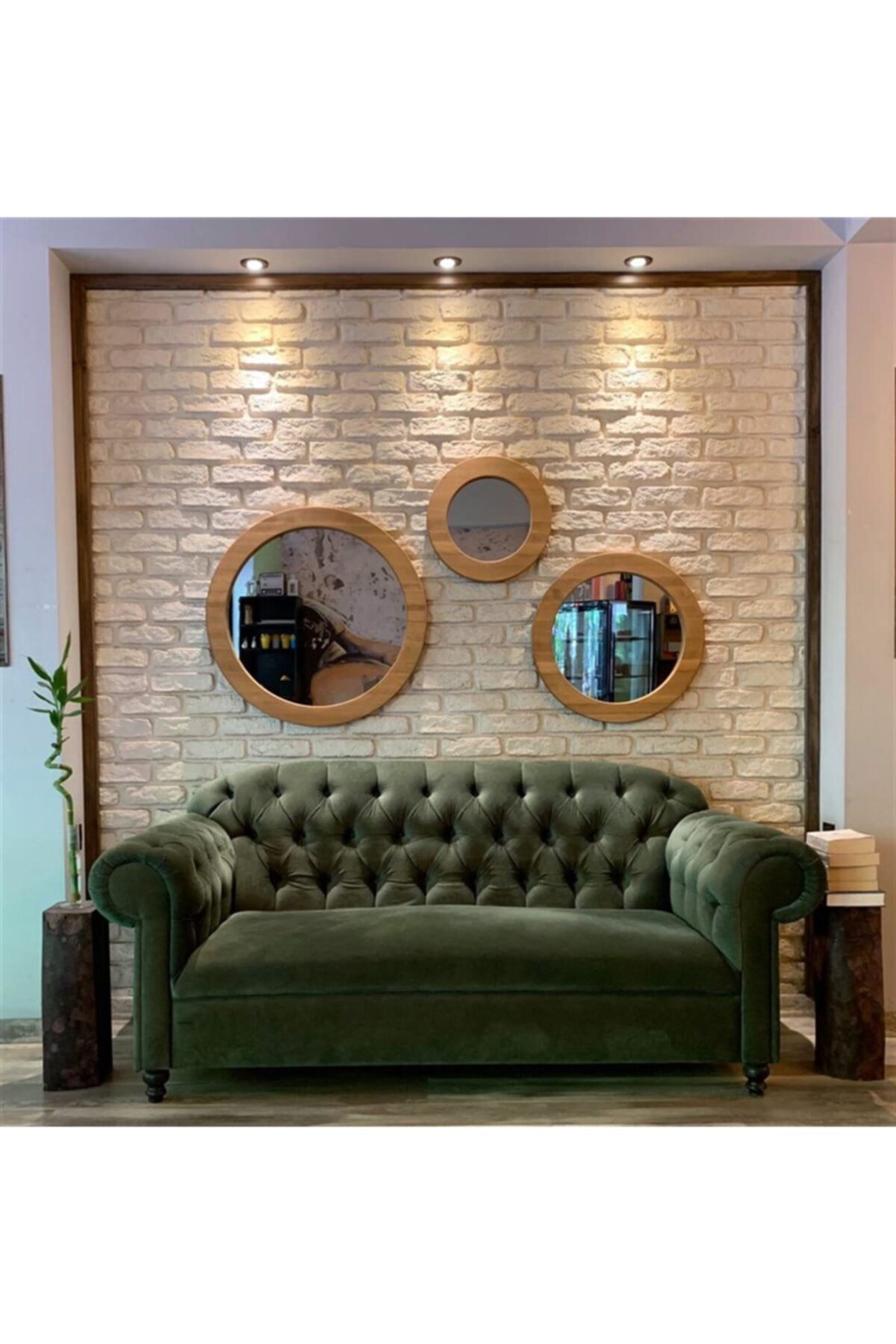 NEOstill 3 lü Ahşap Ayna A604