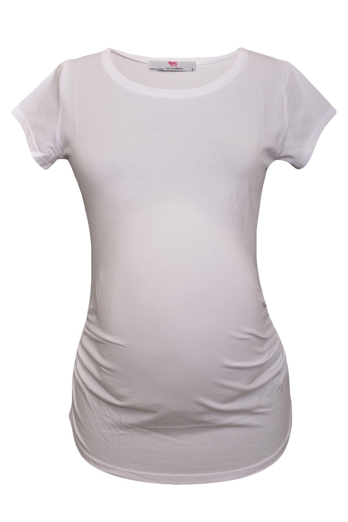 MYRA by LuvmaBelly Luvmabelly Maternity 2009_2015 Pamuklu Hamile (9 Renk Mevcut) T-shirt