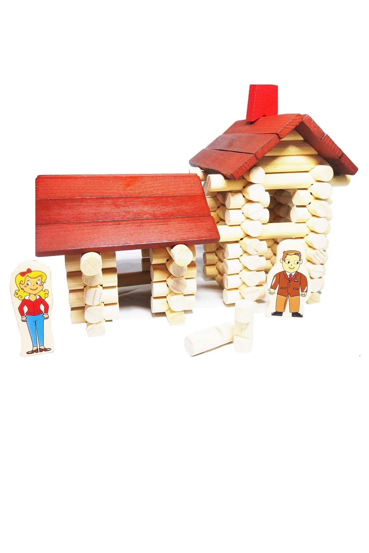 AyasEğiticiOyuncak Dedemin Evi Ahşap Yapboz Ev ( ) / Yeni Seri