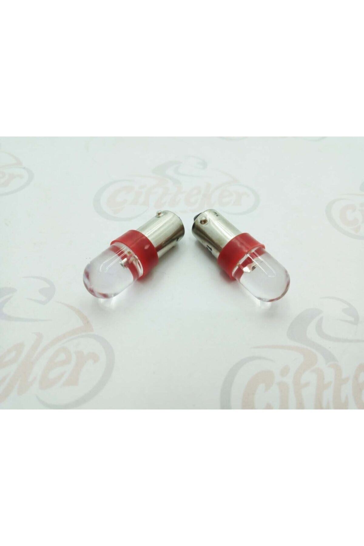 Universal 53 12v Led Ampül Kırmızı 2 Li
