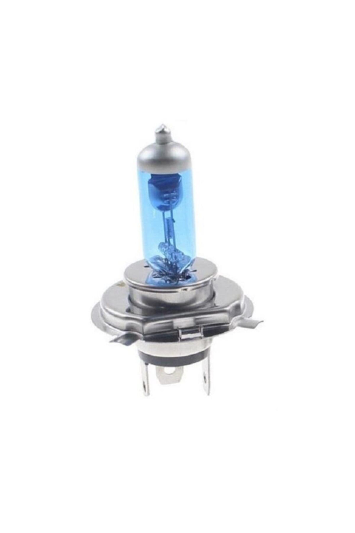 Universal 12v H4 18*18 43 T 3 Fişli Beyaz Mavi Ampül