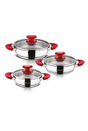 Sürme 6 Pcs Omlet Tencere Seti (16/18/20) Image 0