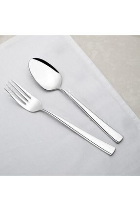 Deniz Sade Yemek Kaşık 12 Li 50 Yıl Garantili Image 0