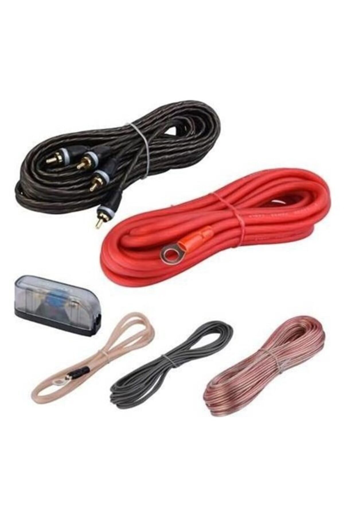 miray süs Oto Anfi Kablo Seti 8ga 1500w (Poşetli) 752007