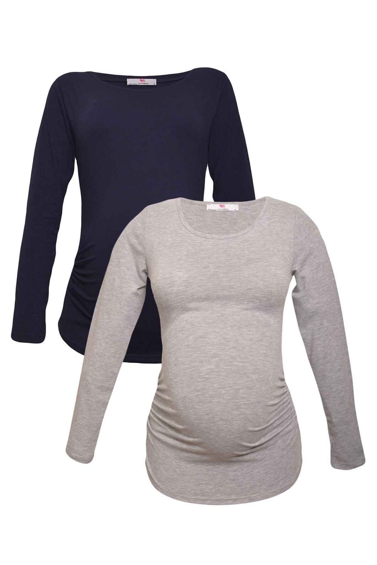 MYRA by LuvmaBelly Luvmabelly Myra2302_2304 Hamile Tshirt Seti
