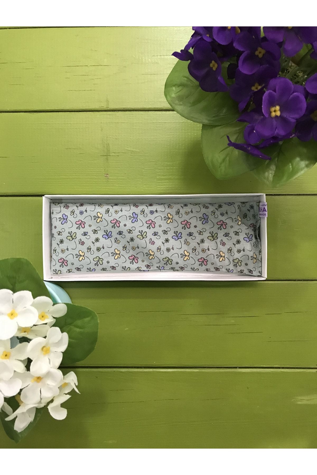 Ruhanda Kelebek Lavantalı Göz Yastığı