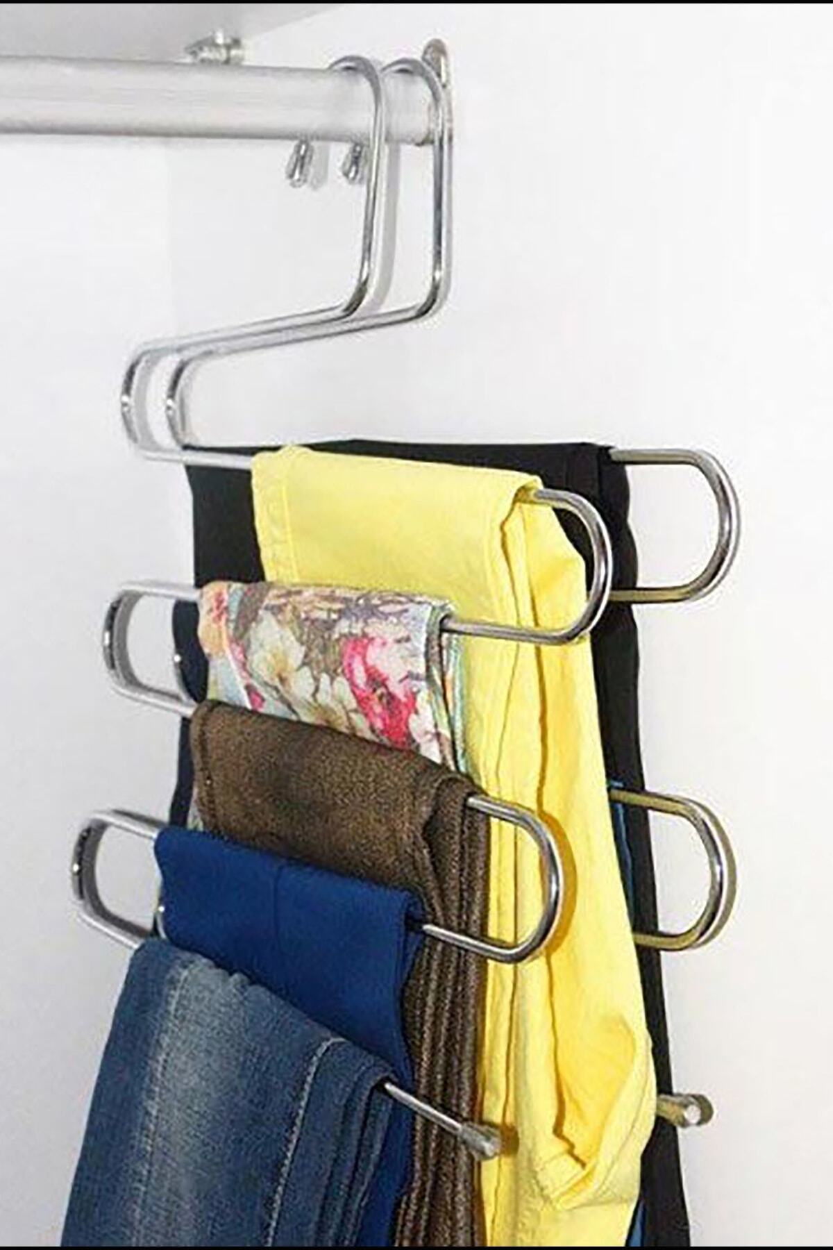 Nova Casa Akıllı Metal Pantolon Askısı