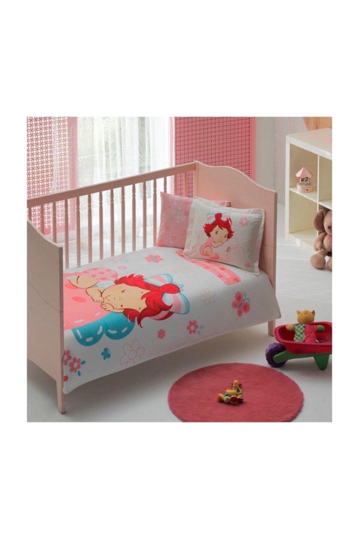 Taç Lisanslı Strawberry Shortcake Dreams Bebek Pike Takımı