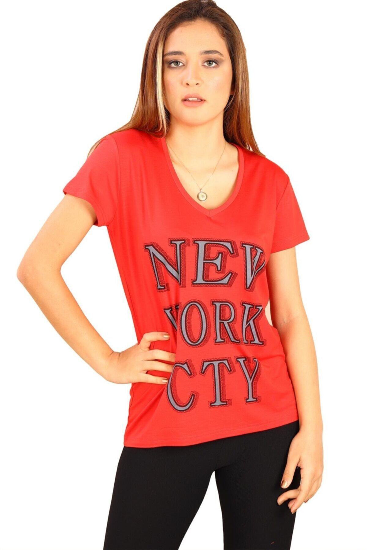 ALEXANDERGARDI Baskılı V Yaka T-shirt