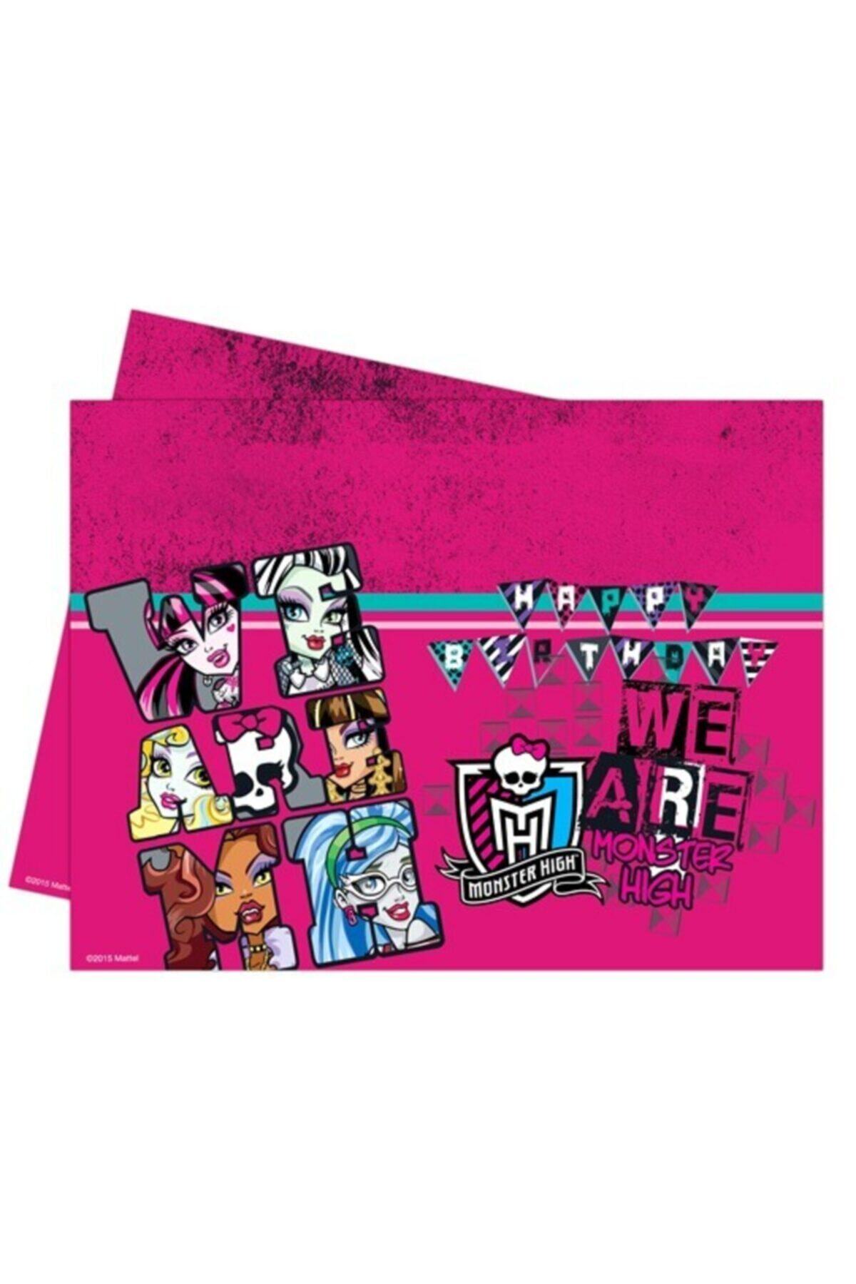 Shop4People Monster High Temalı Plastik Masa Örtüsü 120x180 cm