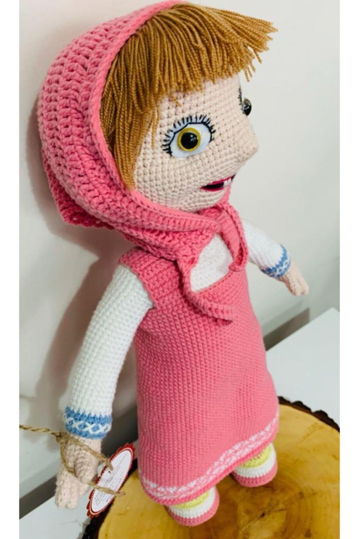 asyaland Organik El Örgüsü Amigurami Maşa 45 Cm