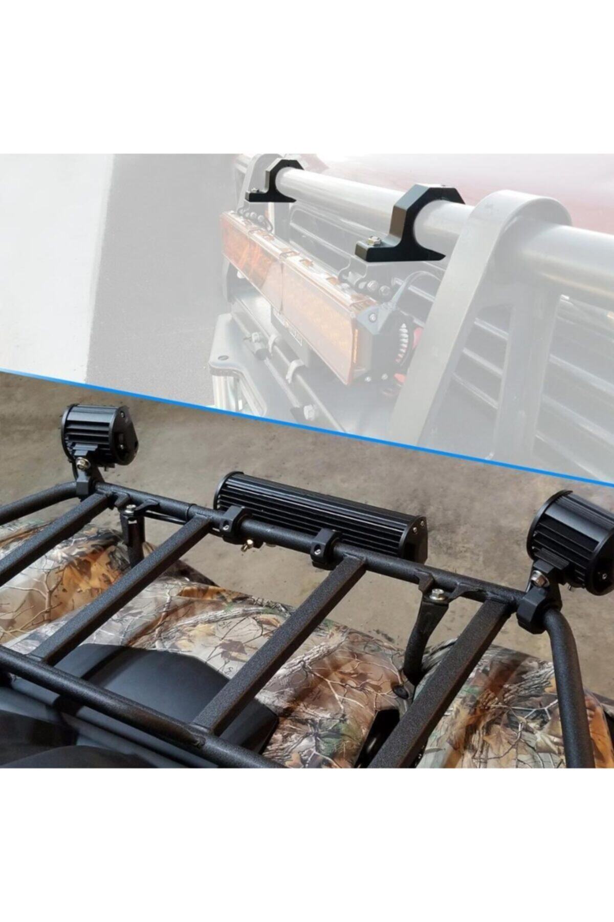 Knmaster Motosiklet Koruma Demiri Sis Farı Montaj Ayağı 2 Adet