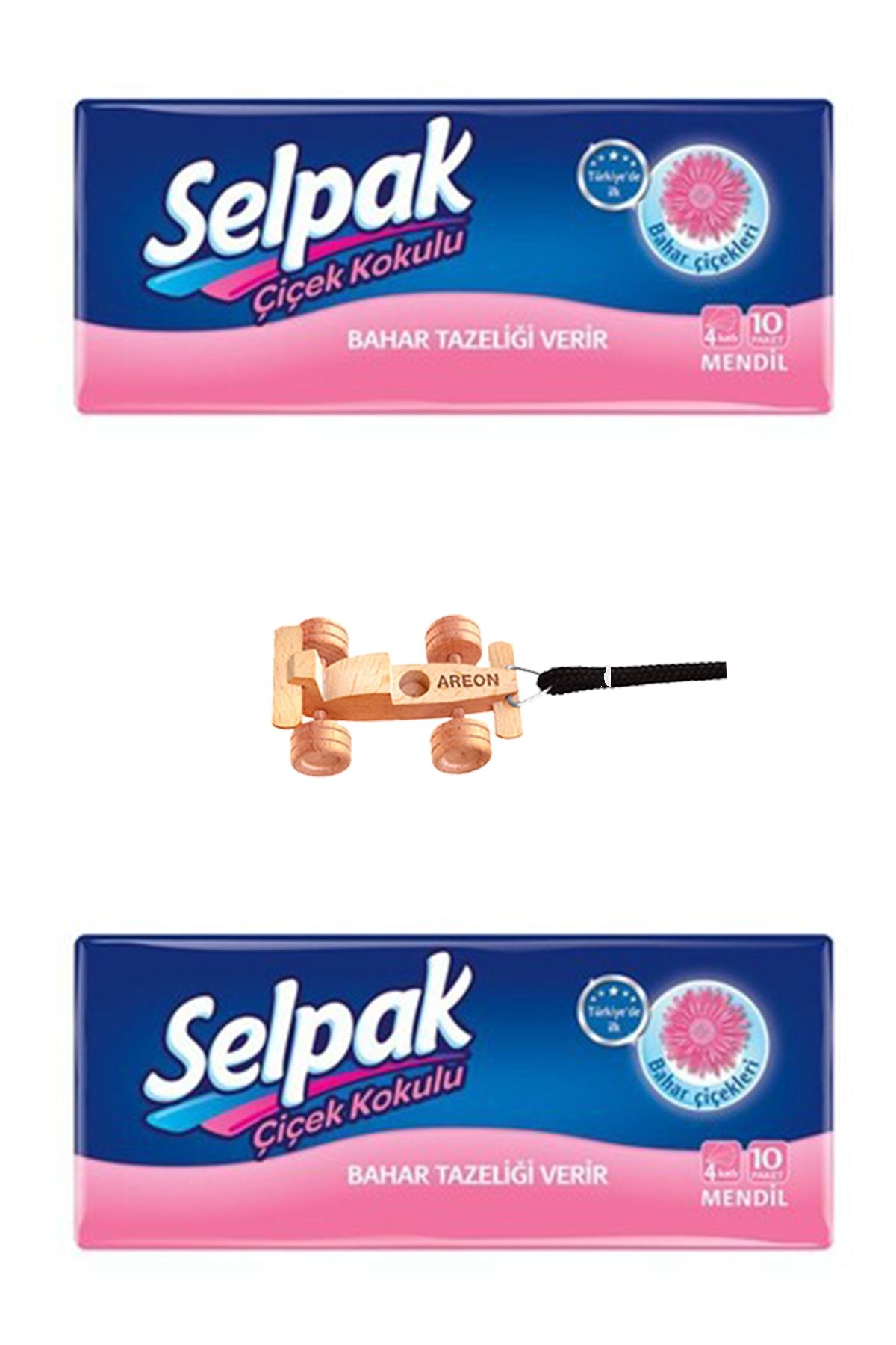 Selpak Çiçek Kokulu Mendil 20 Adet ( 2 Paket ) Formula Anahtarlık