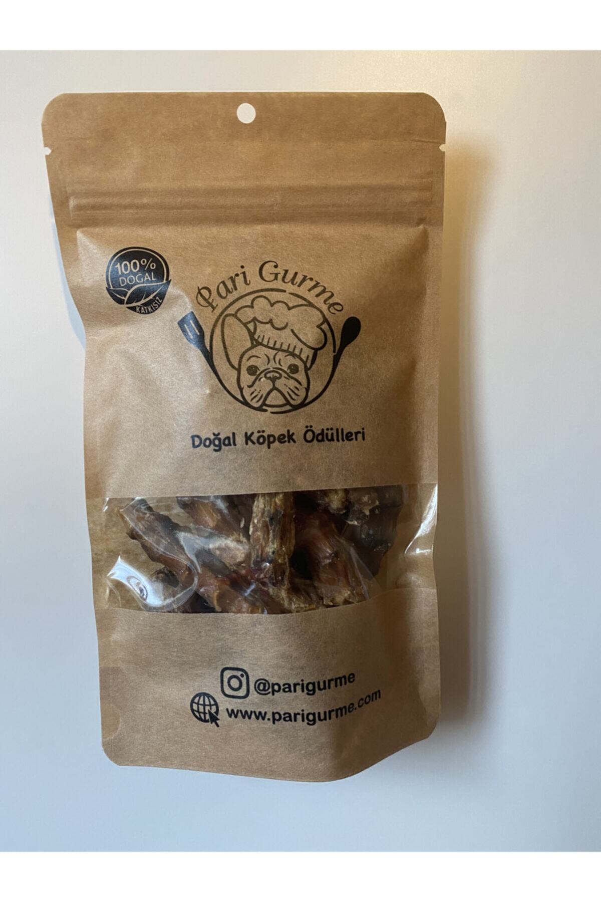 Pari Gurme Kurutulmuş Tavuk Boyun Köpek Ödülü %100 Doğal Naturel 100gr