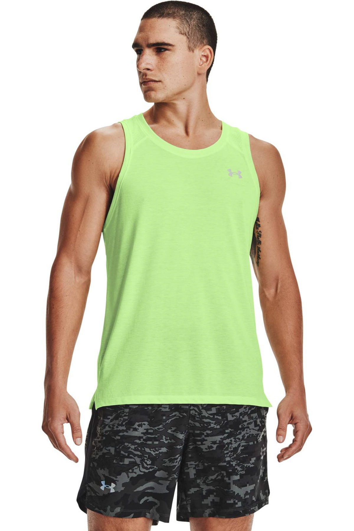 Under Armour Erkek Spor Atlet - UA Streaker Singlet - 1361468-162